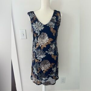 ALYA Medium sequin floral dress